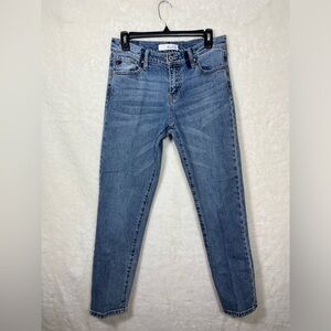 KanCan Women's Straight Leg Jeans - Blue